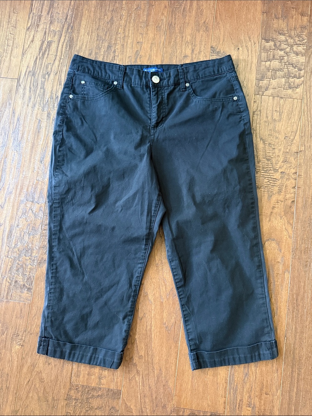 Bandolino Black Cropped Capri Jeans